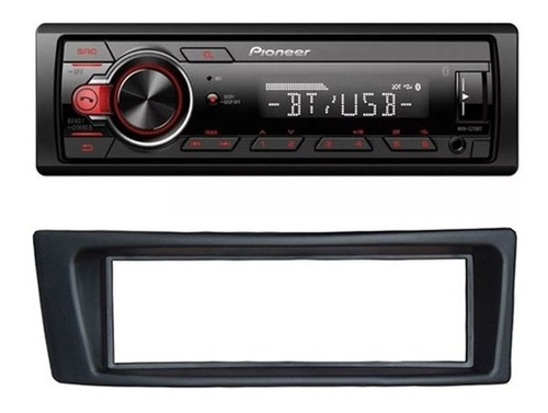 Stereo Pioneer Am Fm Usb Bluetooth + Adaptador Megane Scenic