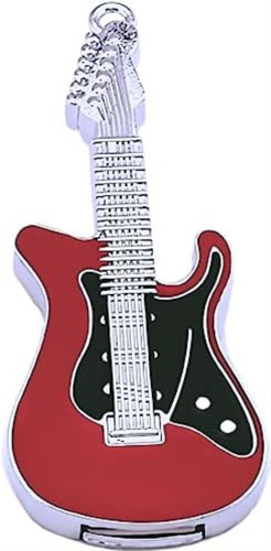 Unidad Flash Usb Wooteck De Metal Para Guitarra De 64 Gb, Co