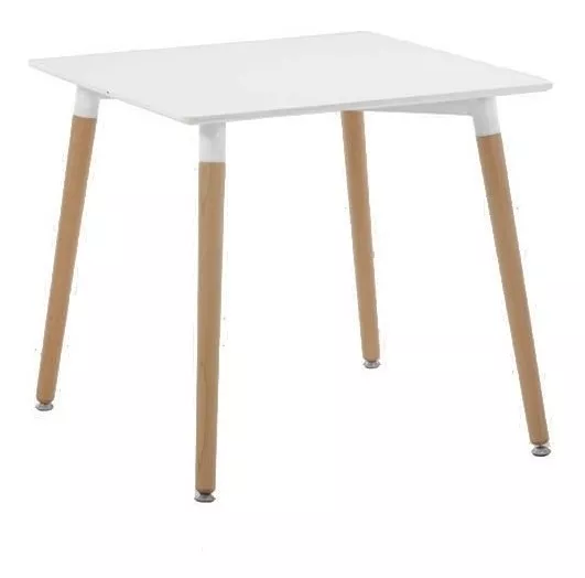 Mesa Comedor Eames 70 X 70 Madera Nordica Bar Resto