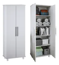 Comprar Armário Alto Lavanderia Multiuso 2 Portas Com Rodinhas Móveis Bonatto