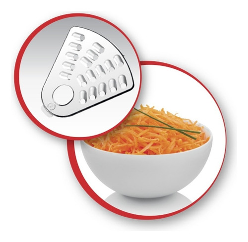 Procesadora De Alimentos Moulinex Soleil Color Blanco