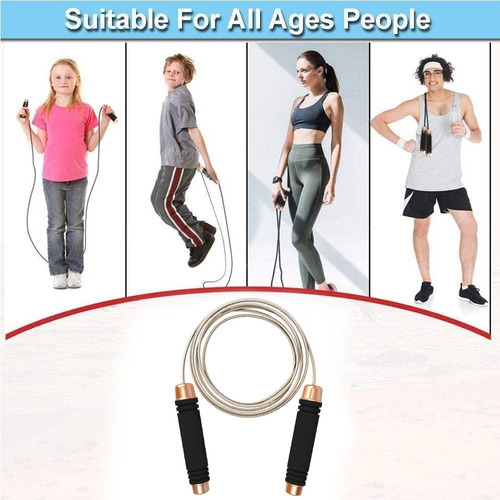 Cuerdas Para Saltar Ajustables Para Ejercicio Entrenamiento