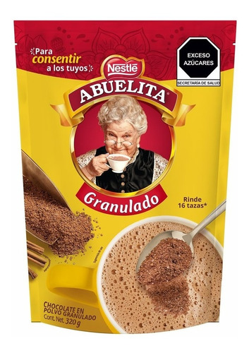 Chocolate Abuelita Nestlé  Granulado En Polvo 320g