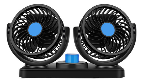 Ventilador De Coche Eléctrico De Doble Cabezal, 12 V, 10 W,