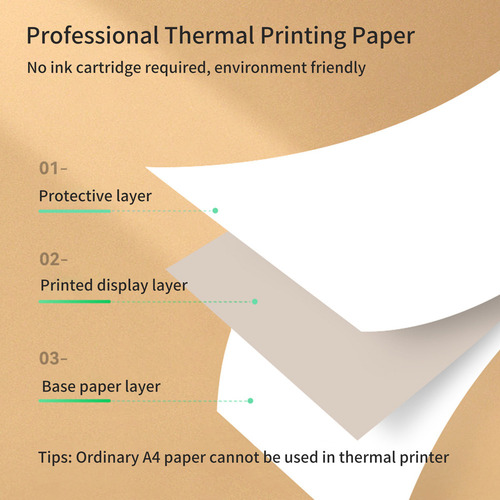 2025 Gki For . Rollo De Papel Térmico A40 Peripage, 2