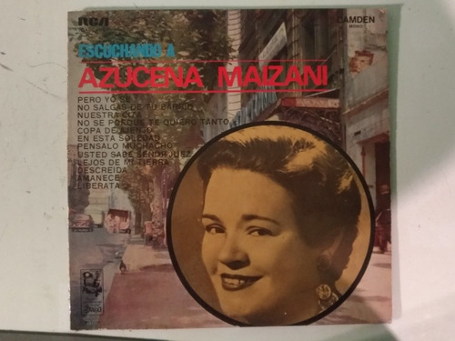 Lp Escuchando A Azucena Maizani Rca (tango)