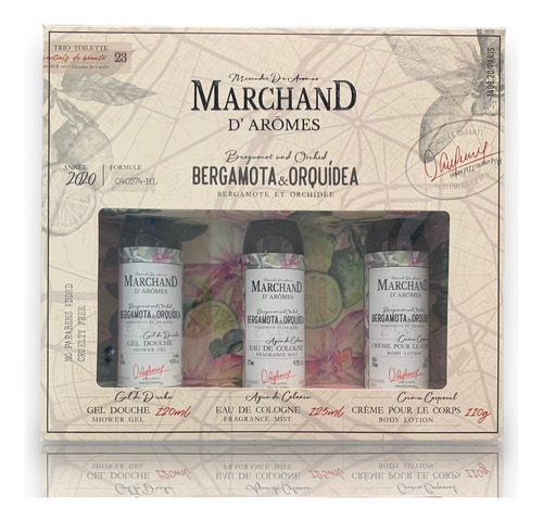 Marchand D´aromes Estuche Trio Bergamota Y Orquidea