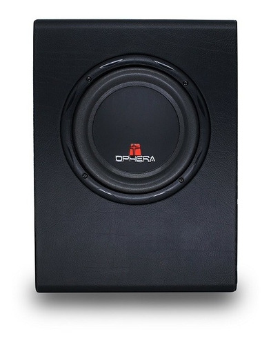 Caixa Slim Amplificada Sub 8 P/ Embaixo Banco 200w Ophera