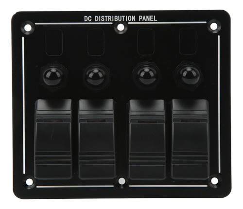 Panel Basculante De 4 Elementos Con Interruptor De Encendido