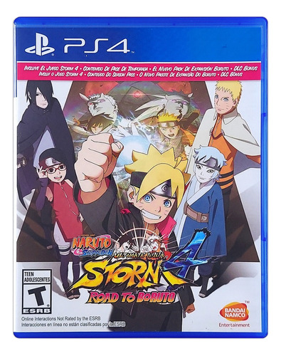 Naruto Shippuden Ultimate Ninja Storm 4 Boruto Playstation 4