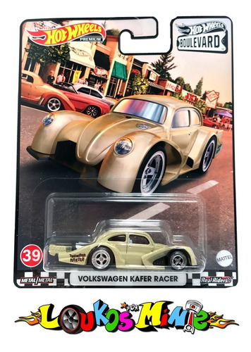 Hot Wheels Volkswagen Kafer Racer Fusca Boulevard Lacrado