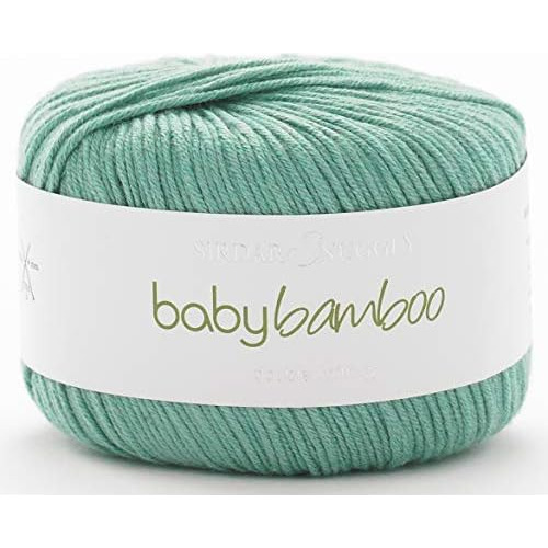 Lana De Bambú Suave Bebés Snuggly Dk, Color 092 Ticke...