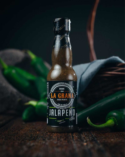 Imagen 4 de 10 de Salsa Artesanal La Grana Kit 5pz Salsas Varios Sabores 180ml