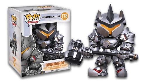 Funko Pop 6 Em Overwatch - Reinhardt 178
