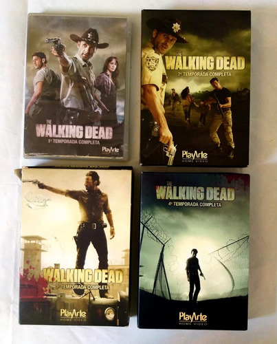 The Walking Dead 1 A 4 Temporada Completas- Original