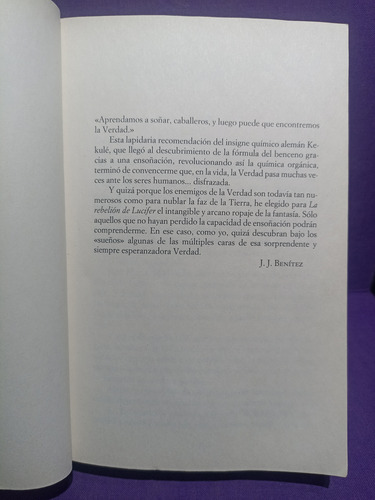 La Rebelión De Lucifer J. J. Benítez 2021 E. Booket