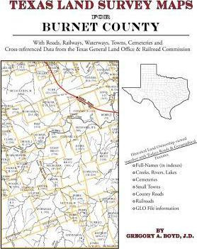 Libro Texas Land Survey Maps For Burnet County - Gregory ...