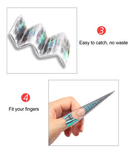 Arte Autoadhesivo Para Uñas Con Forma De Gel, Para Espesar,