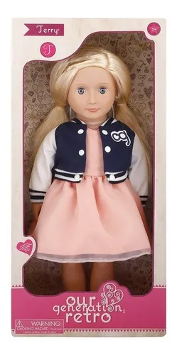 Our Generation Muñeca Retro Terry Int Bd61007d Orig Intek