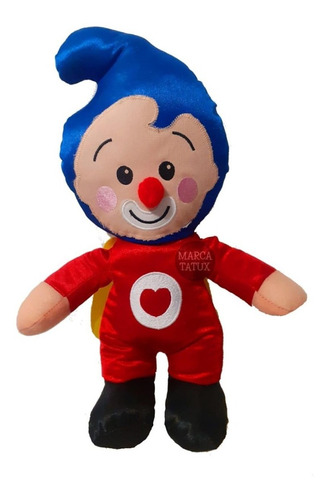 Payaso Plim Plim Peluche 42 Cms Alto