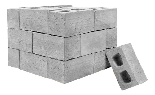 32pcs Mini Ladrillos De Cemento Para Construir Su Propia Par
