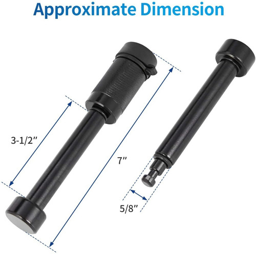 Pasador De Seguridad Tiro De Arrastre 5/8  X 3 - 1/2 