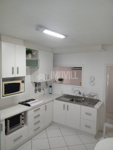 Imagem 12 de 15 de Apartamento Com 04 Dormitórios Sendo 01 Suíte 2 Dormitórios E + Dependência De Empregada Com 02 Vagas De Garagem Privativas, Para Carro Pequeno! - 3940_3