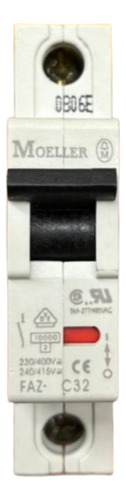 Kit C/ 3 Peças: Disjuntor Unipolar Faz-c32 32a Moeller