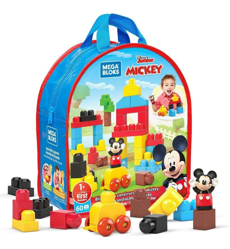Mega Bloks Disney Bolsa De Construcción De Mickey