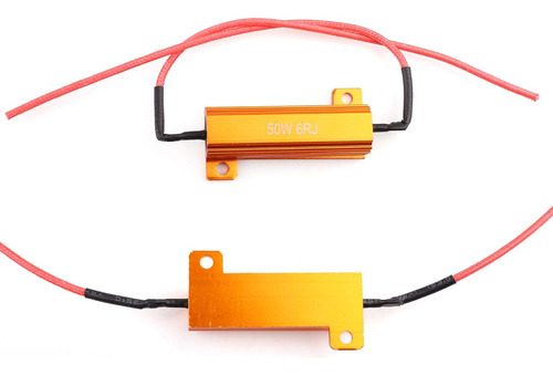 4 Uds 50w 6ohm Resistencias De Carga Arreglar Bombilla ...