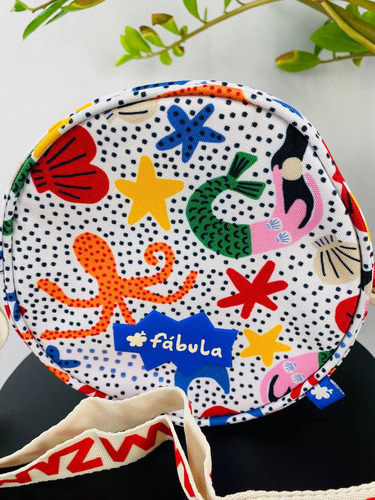Bolsa Redonda Zumzum Sereia