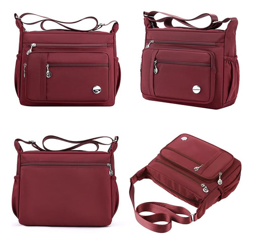 Mintegra - Bolso De Hombro Para Mujer, Espacioso Con Múltipl