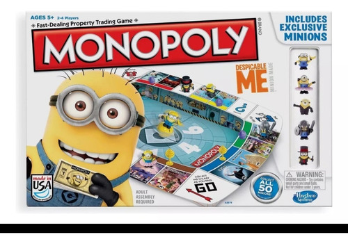 Monopoly Edición Especial Mi Villano Favorito 2 (Usado)