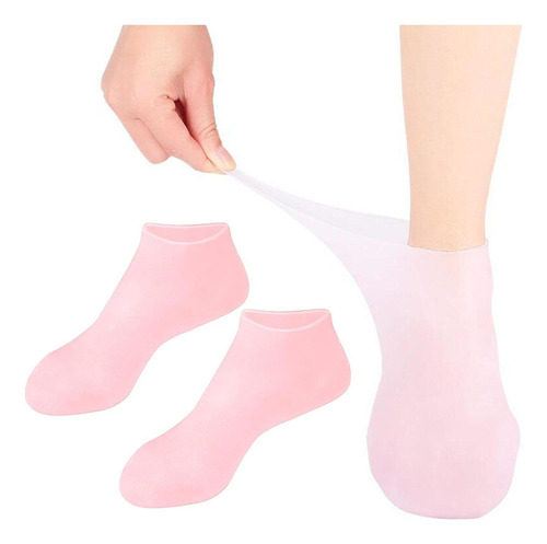 3 Calcetines De Silicona Suave Para Los Pies, Protección