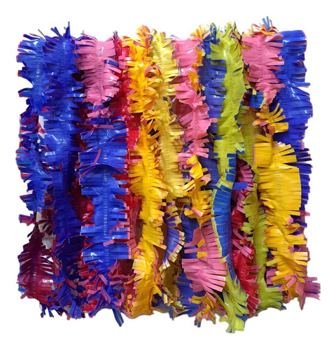 Collares Hawaianos C/flecos X 12 Cienfuegos Color Bicolor