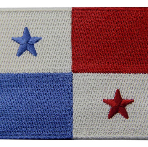 Parche Nacional Bordado De Bandera De Panamá Coser O P...