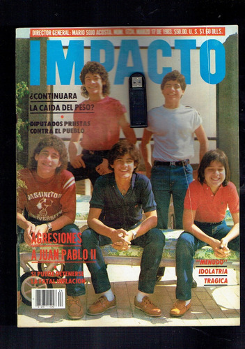 Revista Impacto Menudo Idolatria Tragica