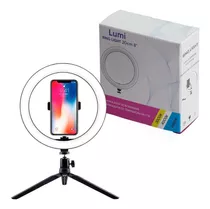 Comprar Luminária Ring Light Portátil 26cm C/ Tripé 14cm Completo Iluminador Youtuber T-photo Lumi 1ª Linha