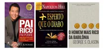 Comprar Kit Pai Rico, Pai Pobre + Mais Esperto Que O Diabo + O Homem Mais Rico Da Babilônia