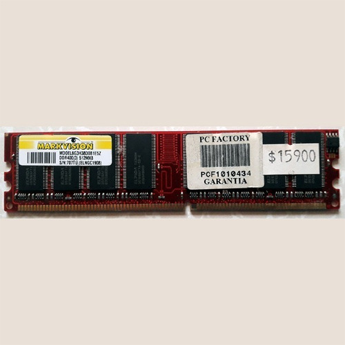 Memoria Pc 512 Mb Ddr 400 Mhz
