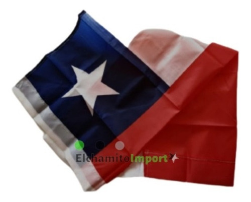 Bandera Chilena De Seda 60x90 Cms