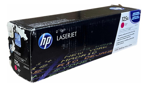 Toner Original Hp 125a Magenta Cb543a Caja Maltratada