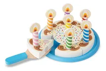 Comprar Juego De Madera Melissa Doug - Pastel De Cumpleaños+7 Velas