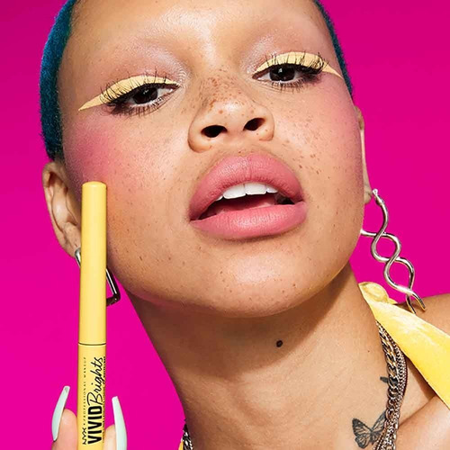 Delineador Líquido Nyx Color Yellow Con Acabado Mate Had Me At Yellow Mate