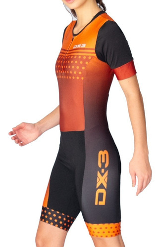 Imagem 2 de 5 de Macaquinho Dx-3 Ciclismo Feminino