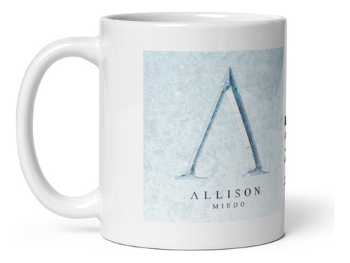 Taza Musical Allison | Miedo Taza