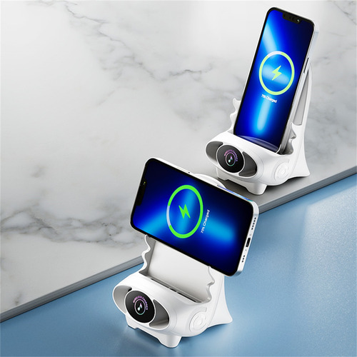 Cargador Inalámbrico De 15 W, Mini Silla Portátil, Cargador