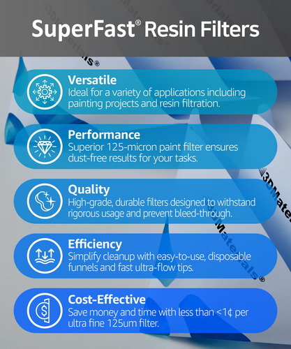 Superfiltro Desechable, 100 Unidades, Para Impresora 3d, Res