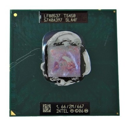 Processador Intel Core 2 Duo T5450 Sla4f 1.66ghz 2m 667
