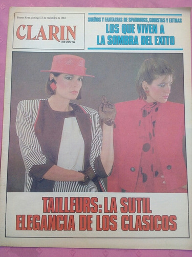 Revista Clarín 13/11/83 O. Viale Artistas Plásticos Destape (Usado)